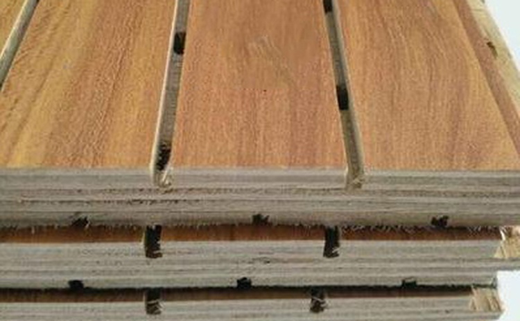 智能體育館設計中木紋理吸音板要怎么安裝-1